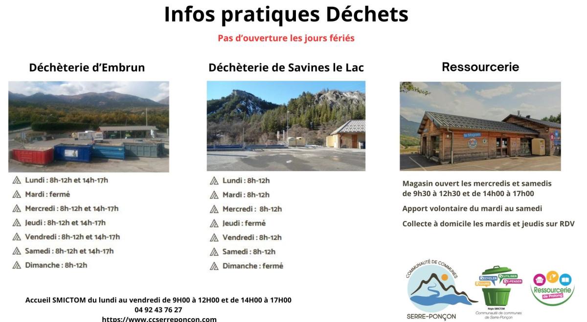 nouveaux horaires