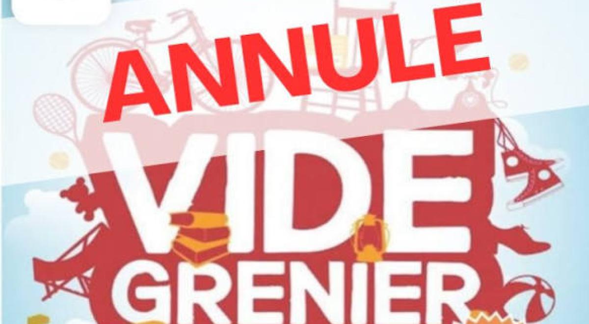 VIDE GRENIERS ANNULE