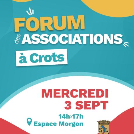 Affiche forum des Associations de Crots