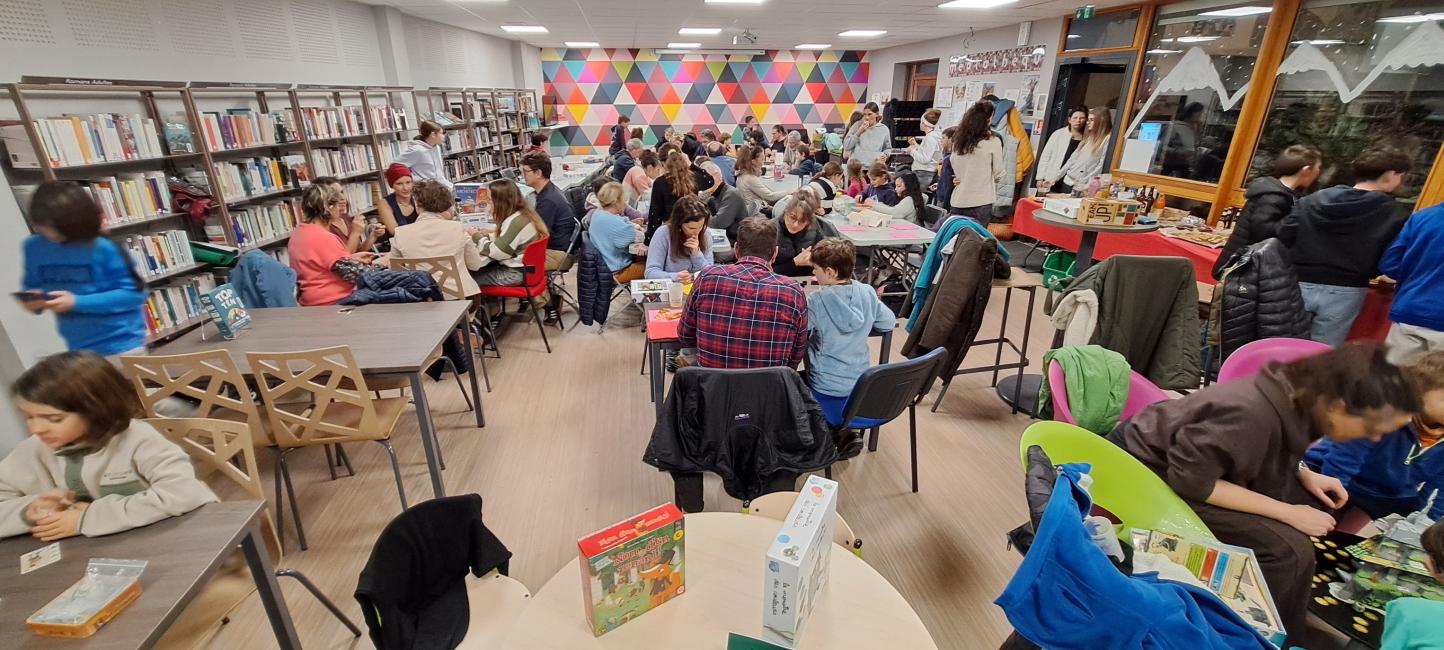 Inauguration ludothèque