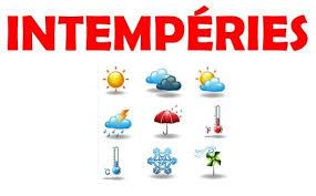 intempéries